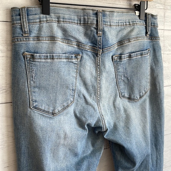 Kancan Distressed Jeans l SIZE W13 30 - Picture 5 of 9